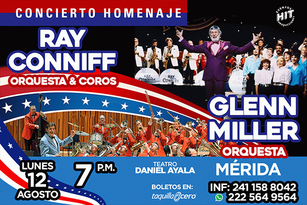 Concierto Homenaje a Ray Conniff y Glenn Miller, Mérida